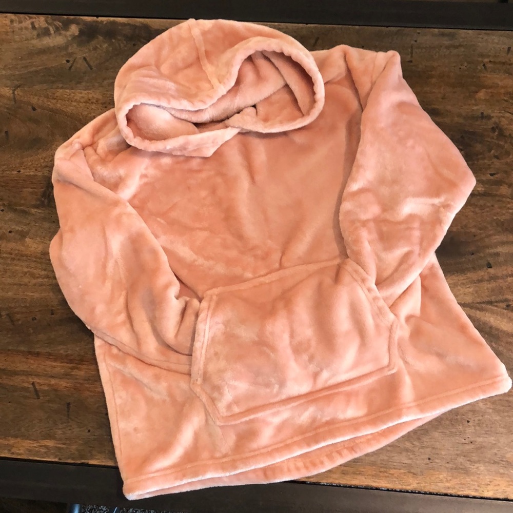 Women's Velour Hoodie with kangaroo pocket
